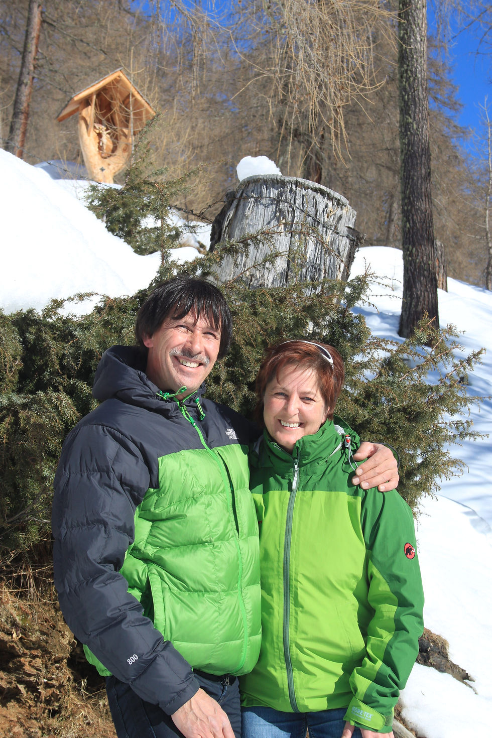 Die Wirtsleute Claudia und Franz