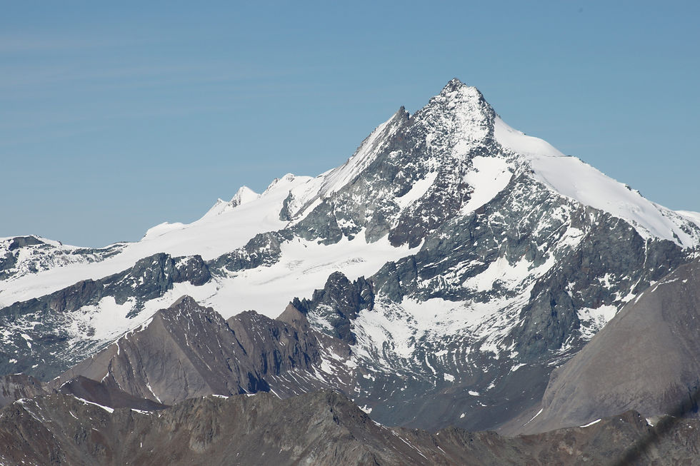 Blick vom Petzeck auf den Großglockner